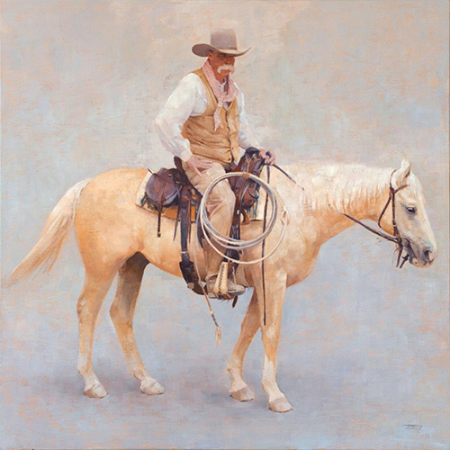 Icon by Patrick Saunders Man on Horseback