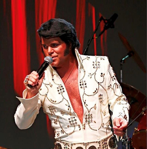 Elvis tribute artist Al Joslin