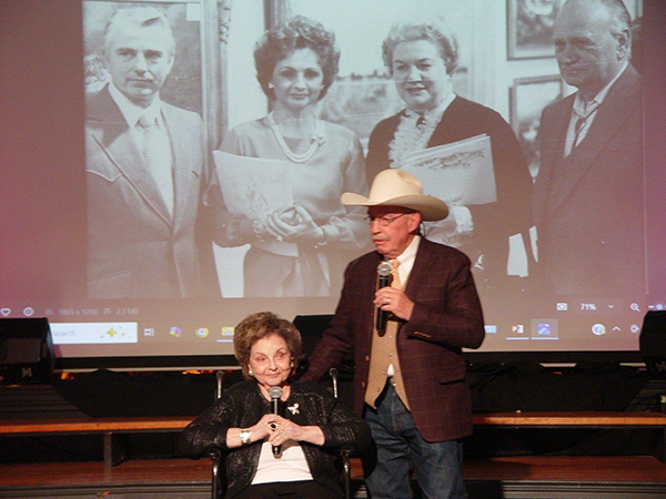 Joyce Jones and Bruce Greene