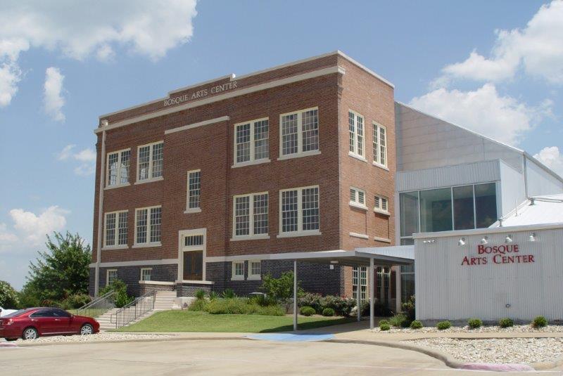 Bosque Arts Center Entrance