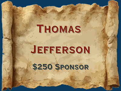parchment Thomas Jefferson ticket