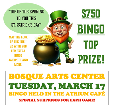 St Patrick's Bingo